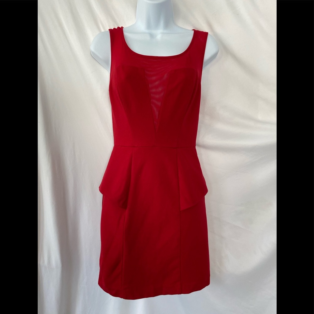 Guess Red Bodycon Dress